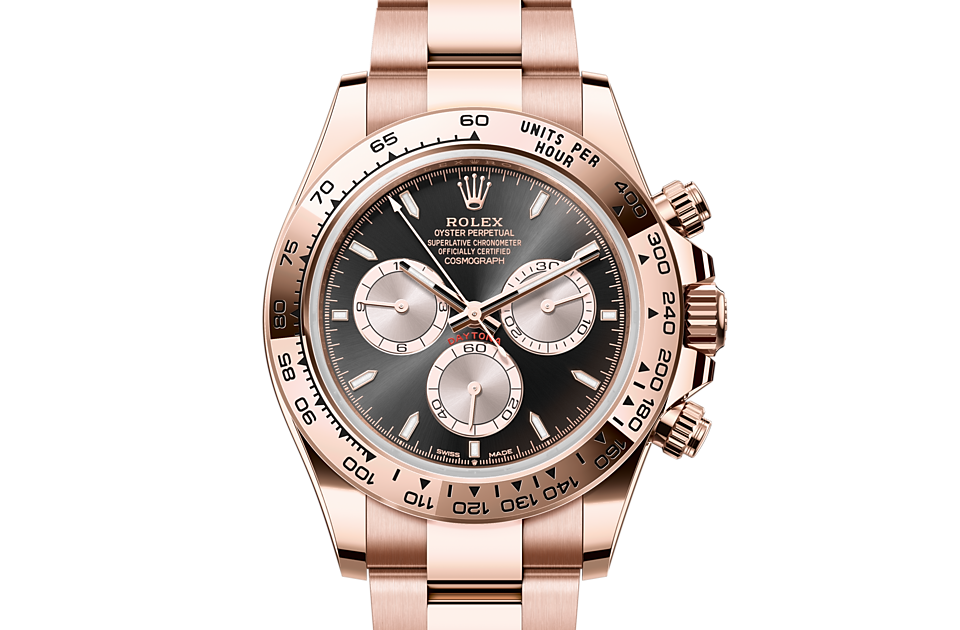 Rolex Cosmograph Daytona in 18K永恒玫瑰金, m126505-0001 | 正泰鐘錶