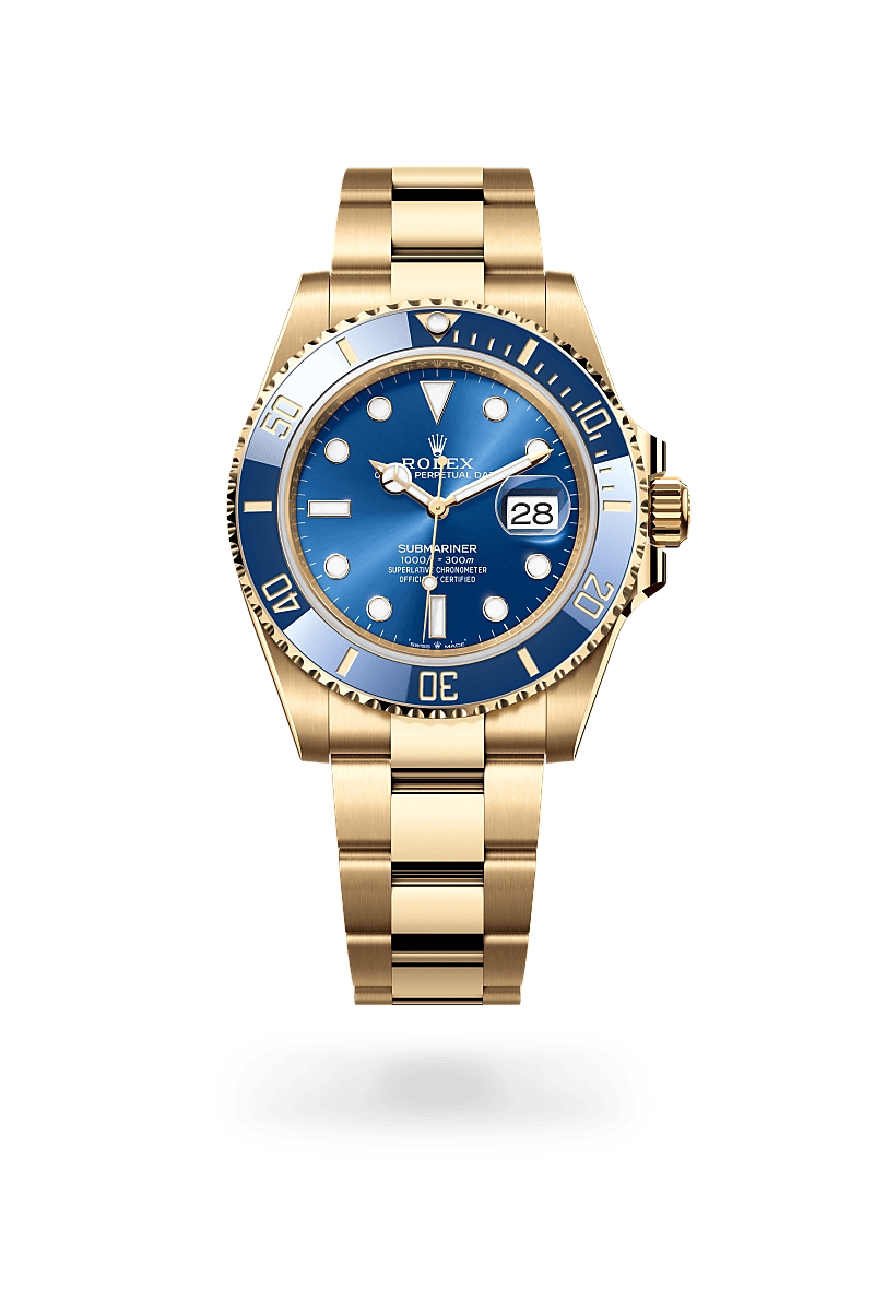 Rolex Submariner Date腕錶18K黃金款,M126618LB-0002 - 正泰鐘錶