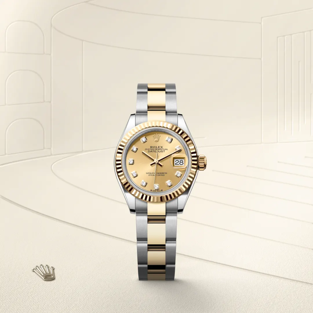 Rolex Lady-Datejust腕錶黃金鋼（蠔式鋼與黃金的組合）款，M279173-0012 | 正泰鐘錶