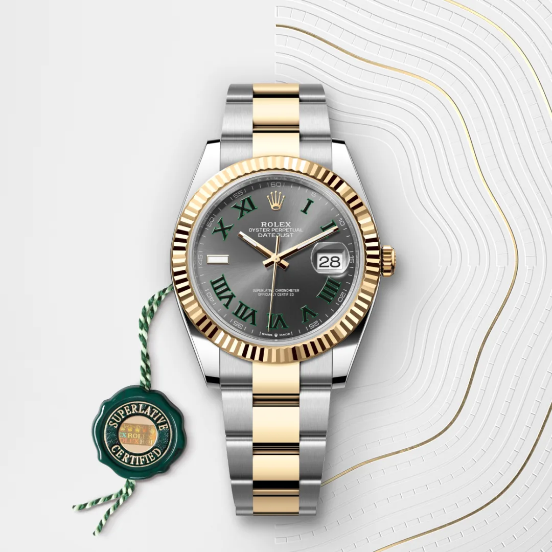 Rolex Datejust 41腕錶黃金鋼(蠔式鋼與黃金的組合)款,M126333-0019 | 正泰鐘錶