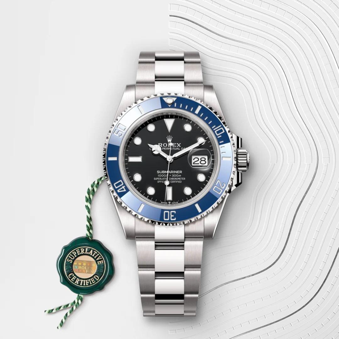 Rolex Submariner Date腕錶18K白色黃金款，M126619LB-0003 | 正泰鐘錶
