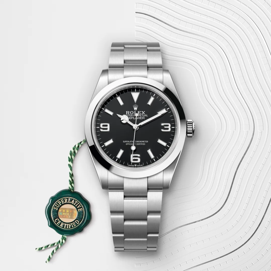 Rolex Explorer 40腕錶蠔式鋼款，M224270-0001 | 正泰鐘錶
