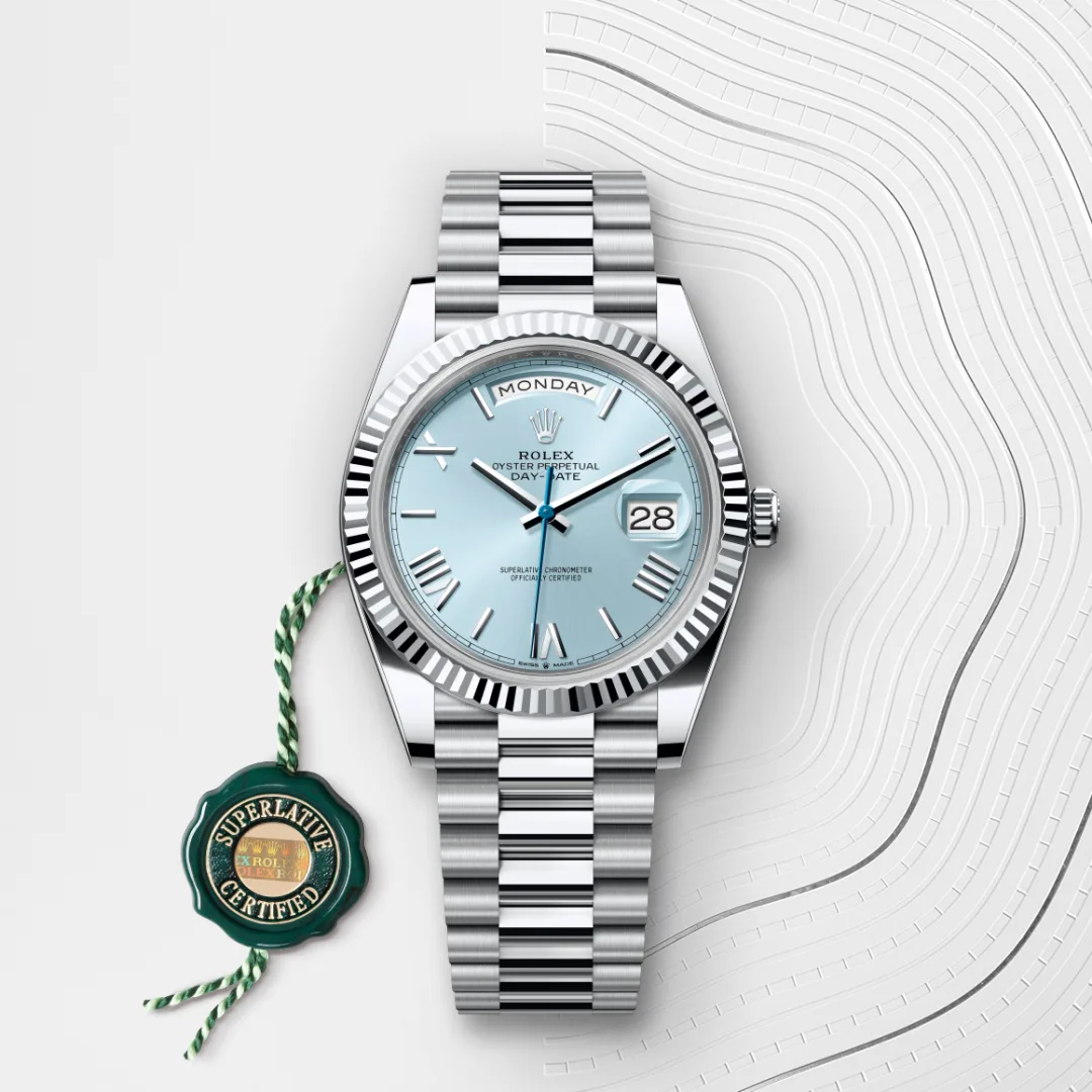 Rolex Day-Date 40腕錶鉑金款,M228236-0012 | 正泰鐘錶