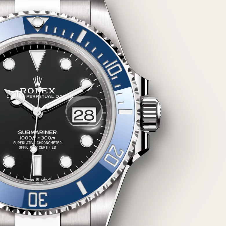 Rolex Submariner Date腕錶18K白色黃金款，M126619LB-0003 | 正泰鐘錶