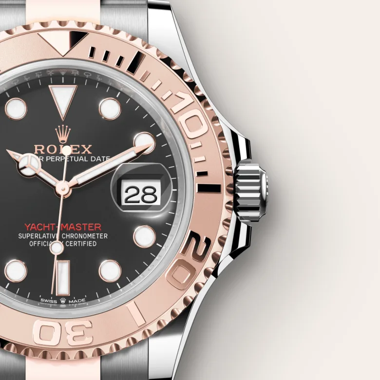 Rolex Yacht-Master 40腕錶永恒玫瑰金鋼(蠔式鋼與永恒玫瑰金的組合)款,M126621-0002 | 正泰鐘錶