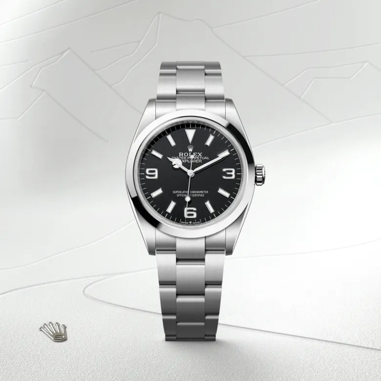 Rolex Explorer 36腕錶蠔式鋼款，M124270-0001 | 正泰鐘錶