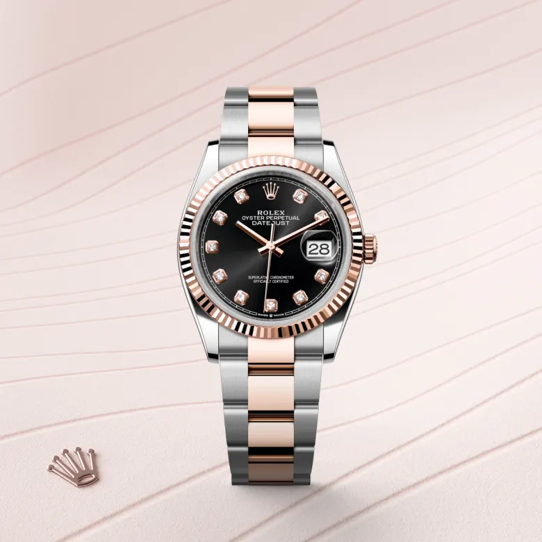 Rolex Datejust 36腕錶永恒玫瑰金鋼(蠔式鋼與永恒玫瑰金的組合)款,M126231-0020 | 正泰鐘錶