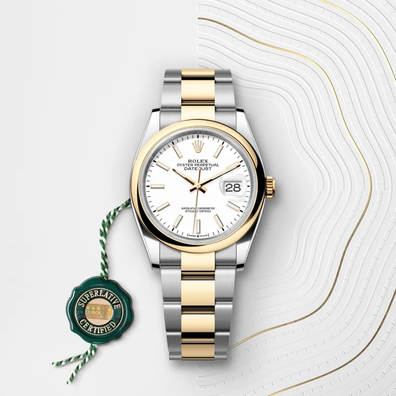 Rolex Datejust 36腕錶黃金鋼(蠔式鋼與黃金的組合)款,M126203-0020 | 正泰鐘錶
