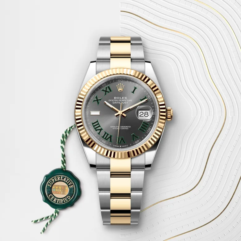 Rolex Datejust 41腕錶黃金鋼(蠔式鋼與黃金的組合)款,M126333-0019 | 正泰鐘錶
