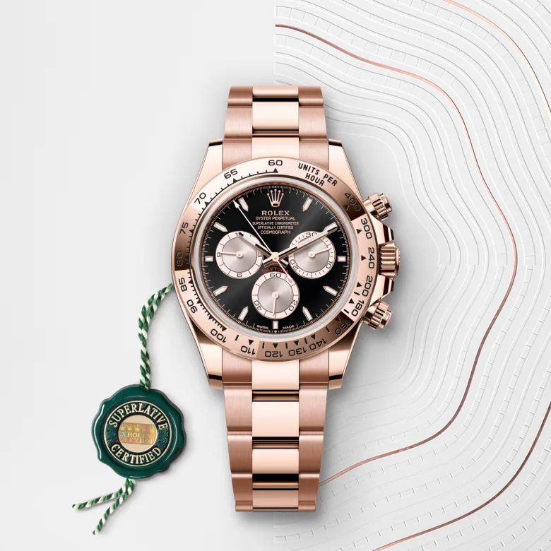 Rolex Cosmograph Daytona腕錶18K永恒玫瑰金款,M126505-0001 | 正泰鐘錶