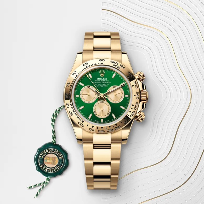 Rolex Cosmograph Daytona腕錶18K黃金款,M126508-0008 | 正泰鐘錶