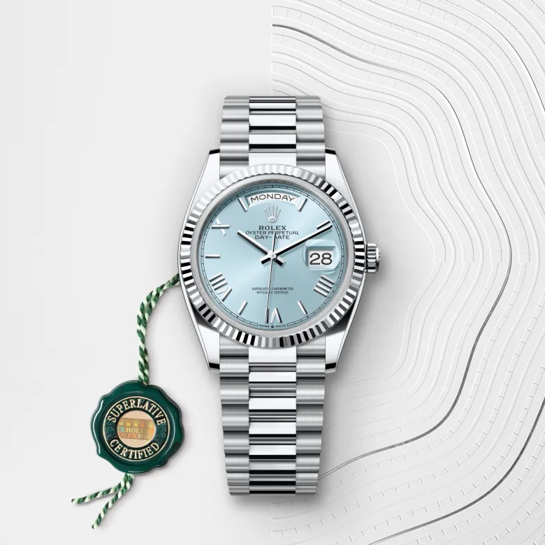 Rolex Day-Date 36腕錶鉑金款,M128236-0018 | 正泰鐘錶