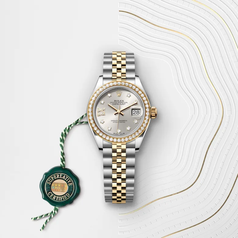 Rolex Lady-Datejust腕錶黃金鋼（蠔式鋼與黃金的組合）款，M279383RBR-0003 | 正泰鐘錶