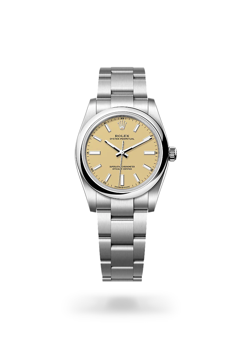 Rolex Oyster Perpetual 34 腕錶 蠔式,34毫米,蠔式鋼,M124200-0007 | 正泰鐘錶