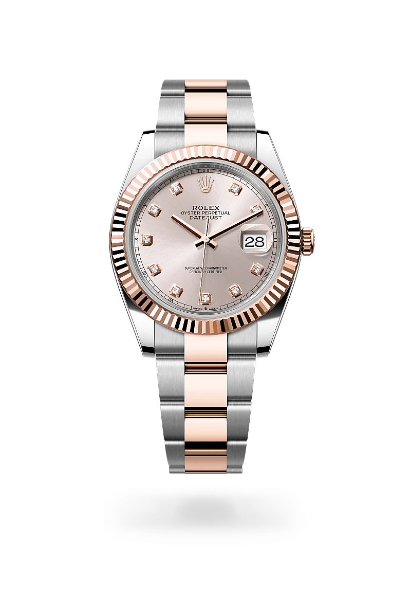 Rolex Datejust 41腕錶永恒玫瑰金鋼（蠔式鋼與永恒玫瑰金的組合）款，M126331-0007 | 正泰鐘錶