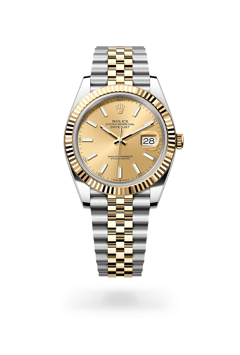 Rolex Datejust 41腕錶黃金鋼（蠔式鋼與黃金的組合）款，M126333-0010 | 正泰鐘錶
