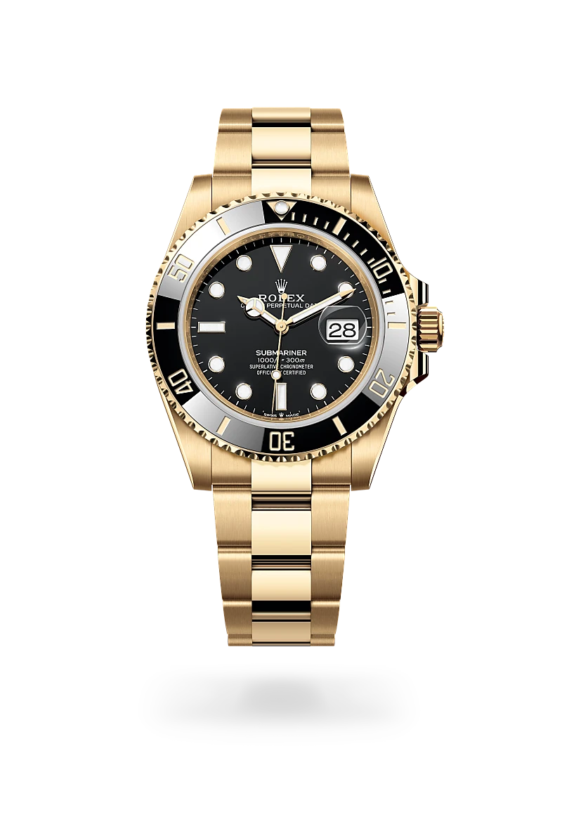 Rolex Submariner Date 腕錶 蠔式，41毫米，黃金，M126618LN-0002 | 正泰鐘錶