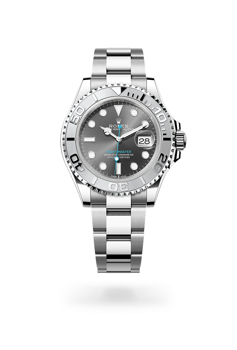 Rolex Yacht-Master 40 腕錶 蠔式,40毫米,鉑金及蠔式鋼,M126622-0001 | 正泰鐘錶