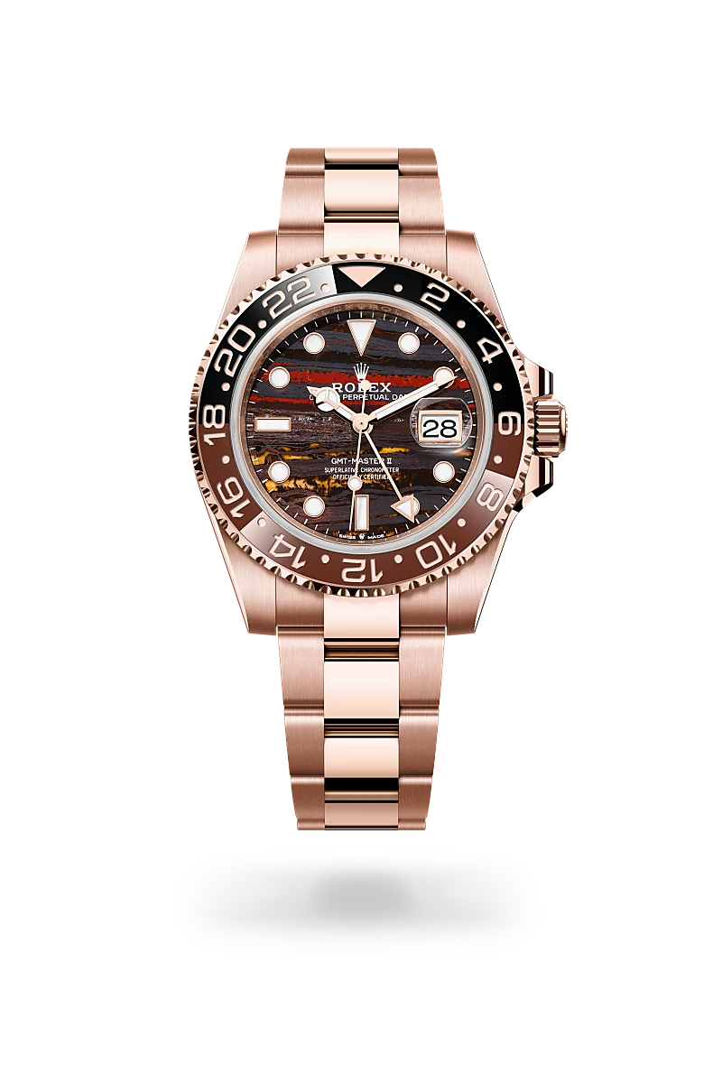 Rolex GMT-Master II 腕錶 蠔式,40毫米,永恒玫瑰金,M126715CHNR-0002 | 正泰鐘錶