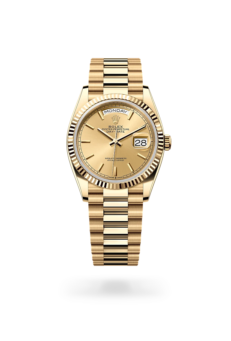 Rolex Day-Date 36 腕錶 蠔式,36毫米,黃金,M128238-0045 | 正泰鐘錶