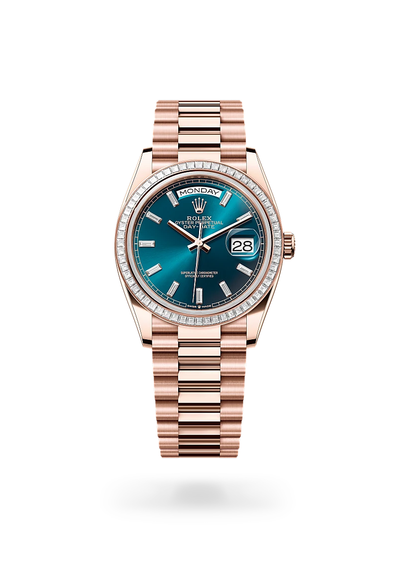 Rolex Day-Date 36腕錶18K永恒玫瑰金款，M128395TBR-0032 | 正泰鐘錶