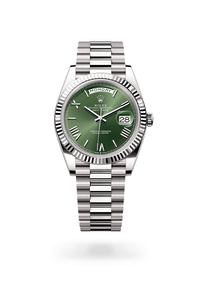 Rolex Day-Date 40腕錶18K白色黃金款，M228239-0033 | 正泰鐘錶