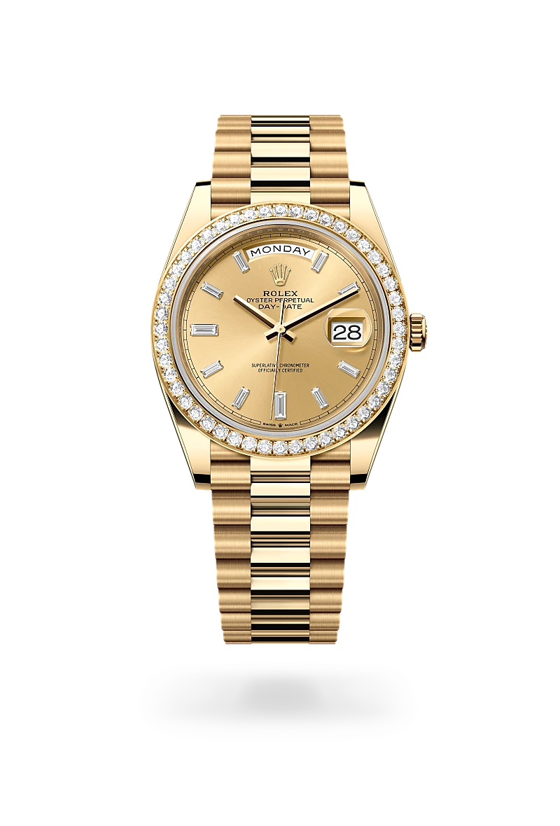 Rolex Day-Date 40腕錶18K黃金款，M228348RBR-0002 | 正泰鐘錶