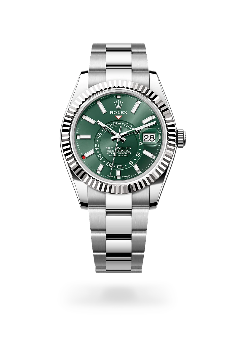 Rolex Sky-Dweller 腕錶 蠔式,42毫米,白色黃金及蠔式鋼,M336934-0001 | 正泰鐘錶