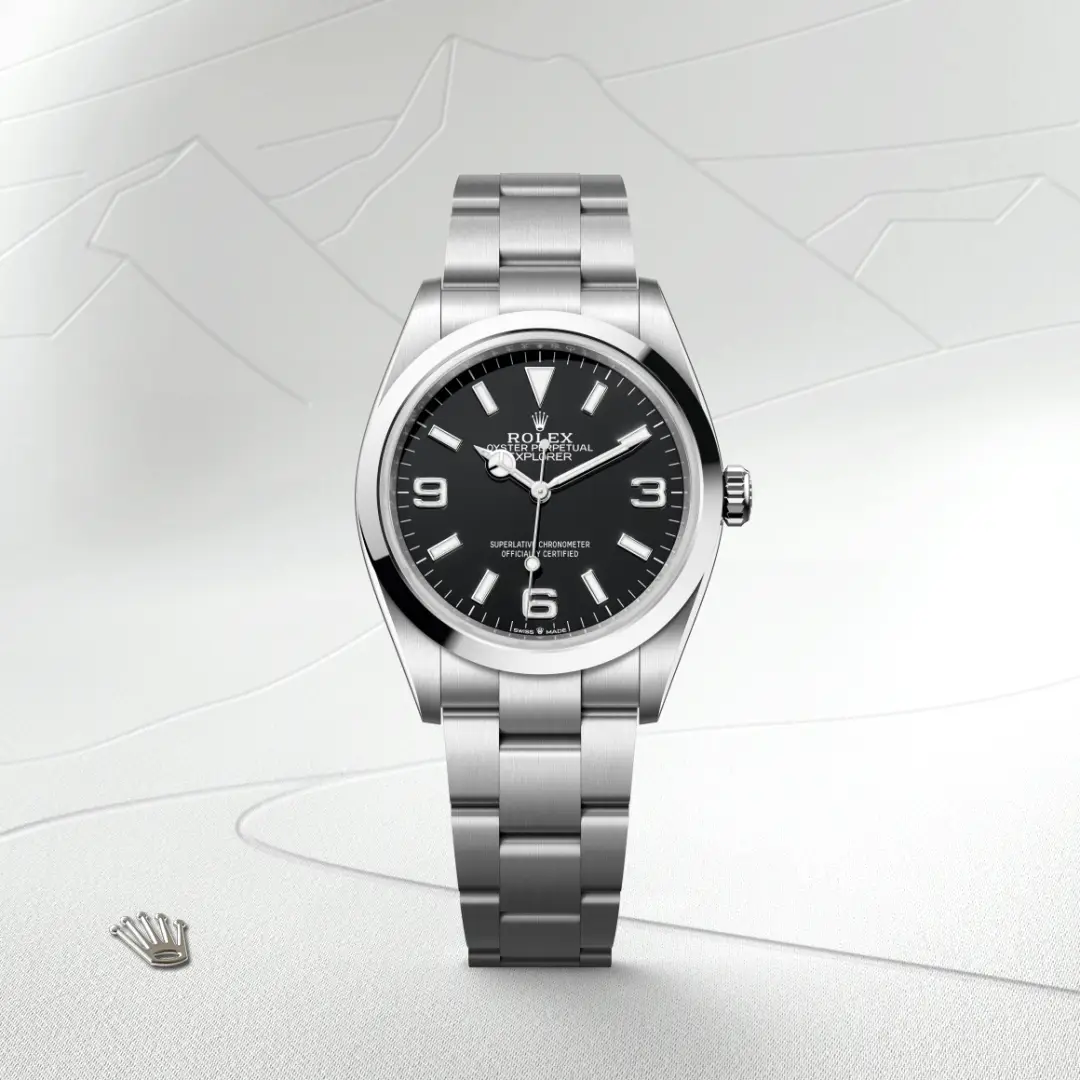 Rolex Explorer 36腕錶蠔式鋼款，M124270-0001 | 正泰鐘錶