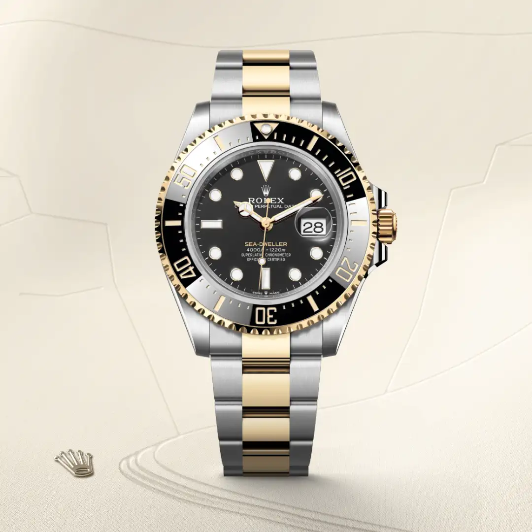 Rolex Sea-Dweller腕錶黃金鋼(蠔式鋼與黃金的組合)款,M126603-0001 | 正泰鐘錶