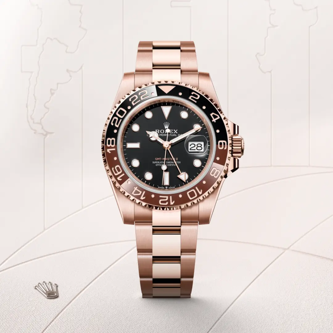 Rolex GMT-Master II腕錶18K永恒玫瑰金款,M126715CHNR-0001 | 正泰鐘錶