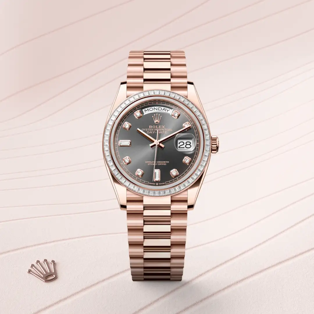 Rolex Day-Date 36腕錶18K永恒玫瑰金款,M128395TBR-0012 | 正泰鐘錶