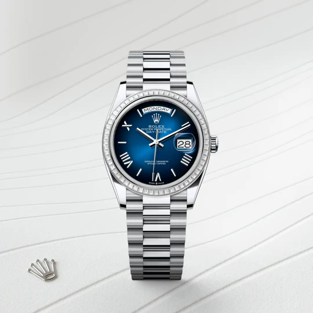 Rolex Day-Date 36腕錶鉑金款，M128396TBR-0021 | 正泰鐘錶