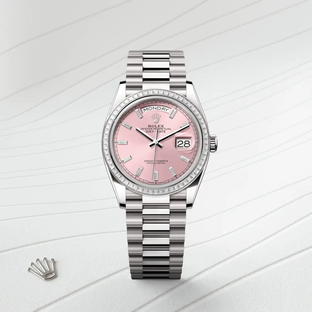 Rolex Day-Date 36腕錶18K白色黃金款,M128399TBR-0029 | 正泰鐘錶