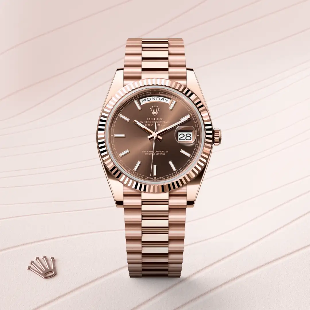 Rolex Day-Date 40腕錶18K永恒玫瑰金款，M228235-0053 | 正泰鐘錶