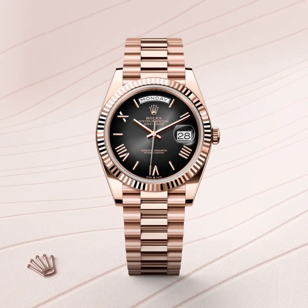 Rolex Day-Date 40腕錶18K永恒玫瑰金款,M228235-0055 | 正泰鐘錶