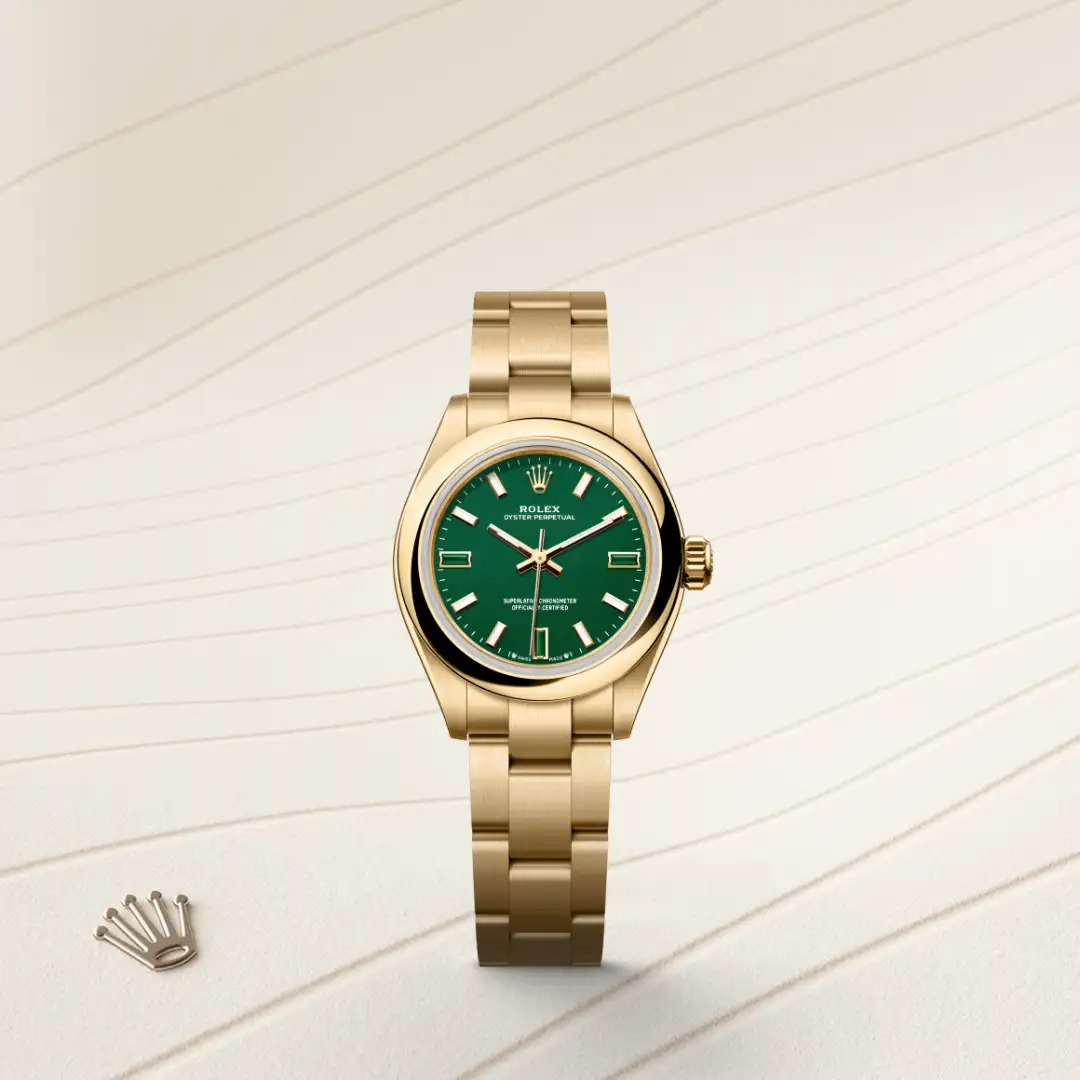 Rolex Oyster Perpetual 28腕錶18K黃金款，M276208-0002 | 正泰鐘錶