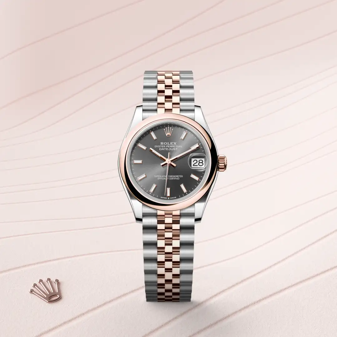 Rolex Datejust 31腕錶永恒玫瑰金鋼(蠔式鋼與永恒玫瑰金的組合)款,M278241-0018 | 正泰鐘錶
