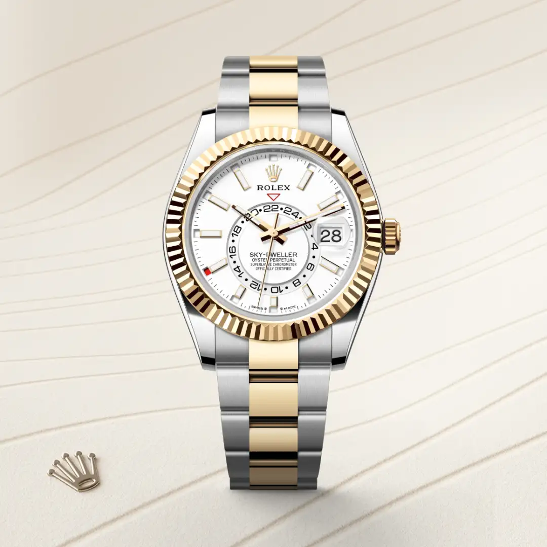 Rolex Sky-Dweller腕錶黃金鋼(蠔式鋼與黃金的組合)款,M336933-0005 | 正泰鐘錶