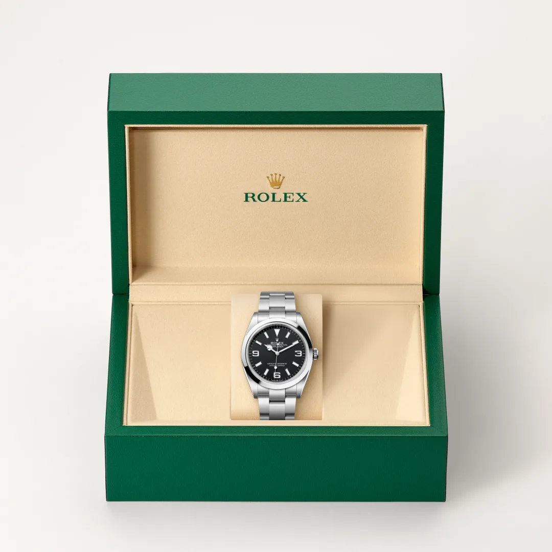 Rolex Explorer 36腕錶蠔式鋼款，M124270-0001 | 正泰鐘錶