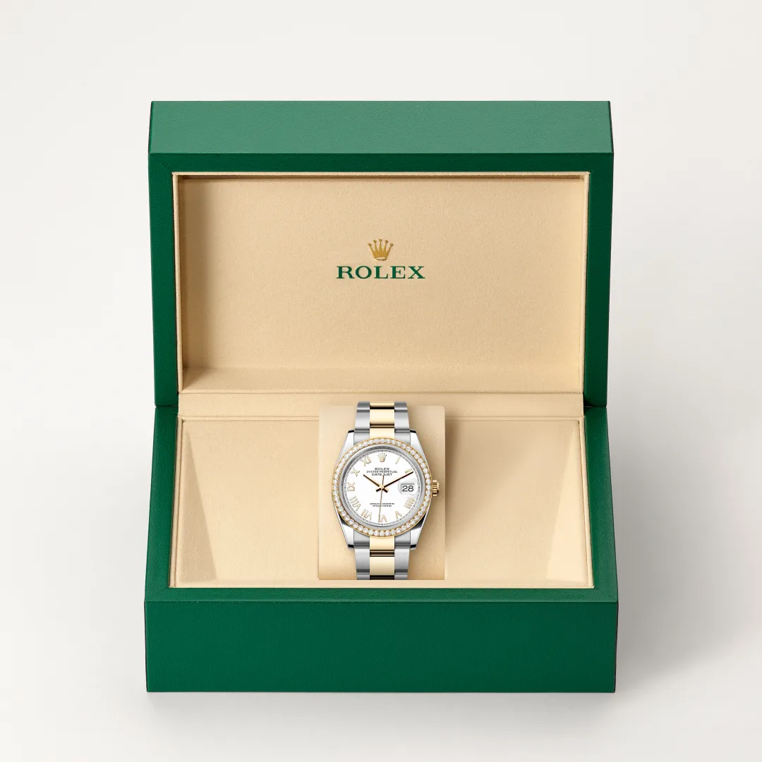 Rolex Datejust 36腕錶黃金鋼（蠔式鋼與黃金的組合）款，M126283RBR-0034 | 正泰鐘錶
