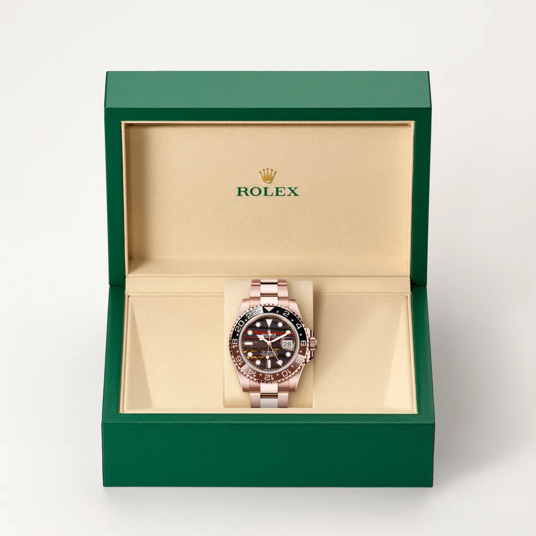 Rolex GMT-Master II腕錶18K永恒玫瑰金款，M126715CHNR-0002 | 正泰鐘錶