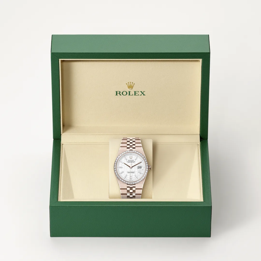 Rolex Land-Dweller 36腕錶18K永恒玫瑰金款，M127285TBR-0002 | 正泰鐘錶