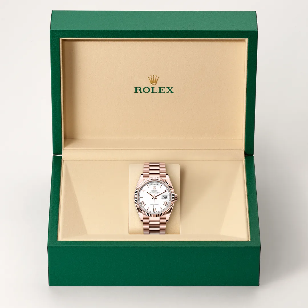 Rolex Day-Date 36腕錶18K永恒玫瑰金款，M128235-0070 | 正泰鐘錶
