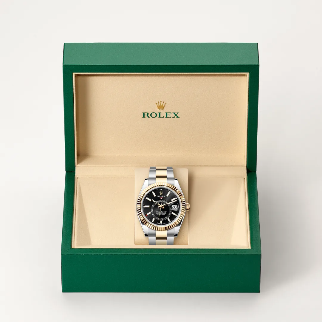 Rolex Sky-Dweller腕錶黃金鋼(蠔式鋼與黃金的組合)款,M336933-0003 | 正泰鐘錶