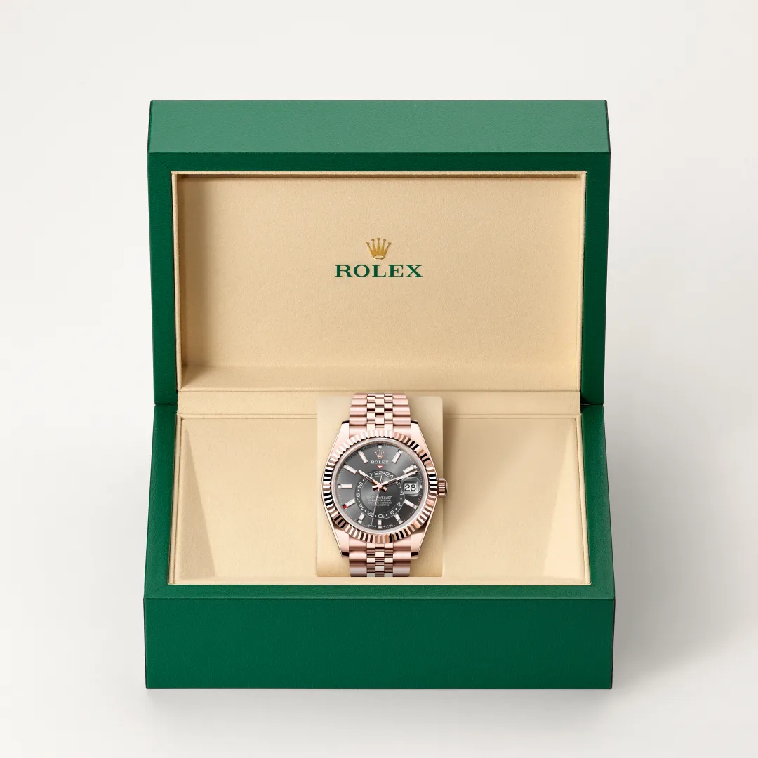 Rolex Sky-Dweller腕錶18K永恒玫瑰金款，M336935-0008 | 正泰鐘錶