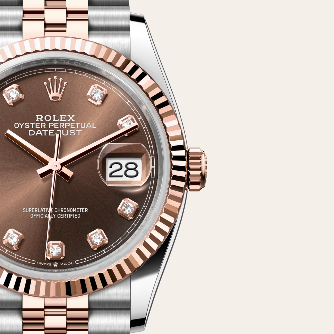 Rolex Datejust 36腕錶永恒玫瑰金鋼（蠔式鋼與永恒玫瑰金的組合）款，M126231-0053 | 正泰鐘錶