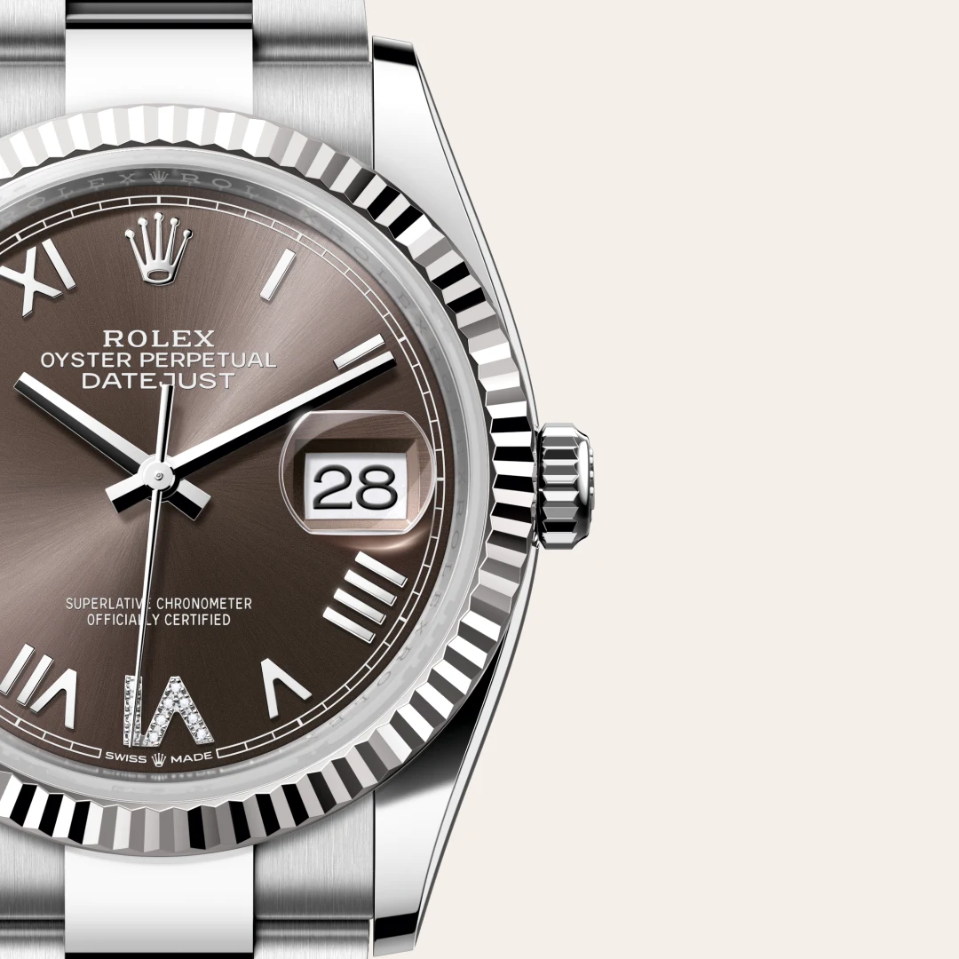 Rolex Datejust 36腕錶白色黃金鋼(蠔式鋼與白色黃金的組合)款,M126234-0072 | 正泰鐘錶