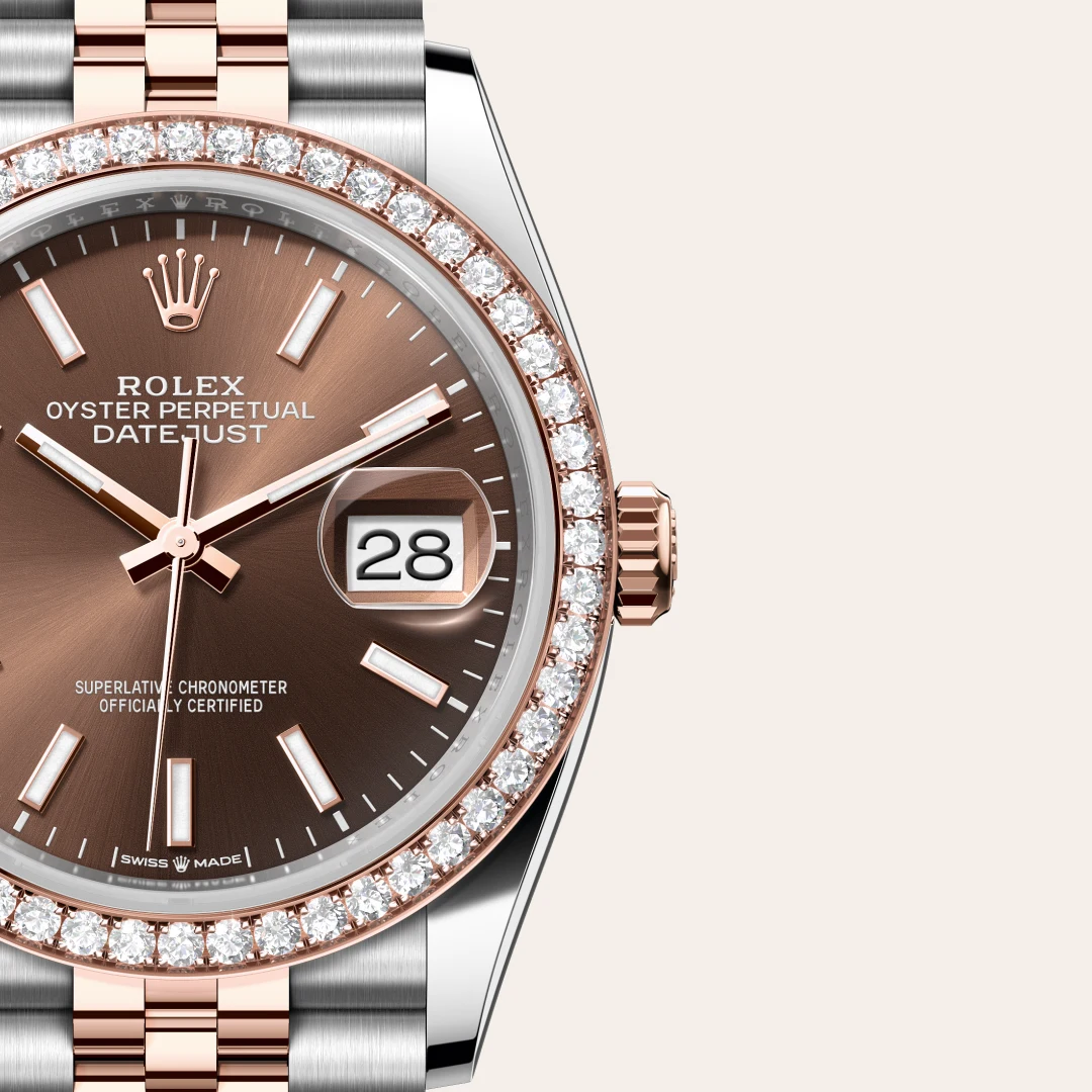 Rolex Datejust 36腕錶永恒玫瑰金鋼（蠔式鋼與永恒玫瑰金的組合）款，M126281RBR-0031 | 正泰鐘錶