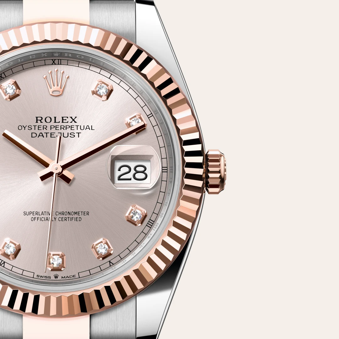 Rolex Datejust 41腕錶永恒玫瑰金鋼（蠔式鋼與永恒玫瑰金的組合）款，M126331-0007 | 正泰鐘錶